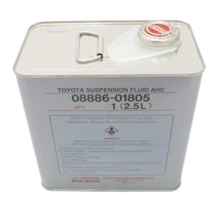 TOYOTA LAND CRUISER 4RUNNER LEXUS GX LX AHC SUSPENSION FLUID 2.5L OEM GENUINE 08886-01805