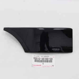 Toyota FJ Cruiser 2007-2014 Front Bumper Filler Right Side RH BLACK 52512-35100-C0
