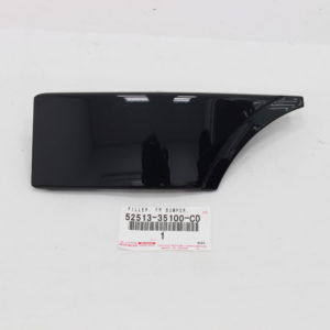 Toyota FJ Cruiser 2007-2014 Front Bumper Filler Left Side LH BLACK 52513-35100-C0