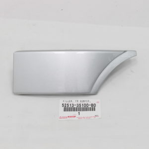 Toyota FJ Cruiser 2007-2014 Front Bumper Filler Left Side LH SILVER 52513-35100-B0