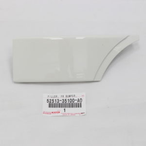 Toyota FJ Cruiser 2007-2014 Front Bumper Filler Left Side LH WHITE 52513-35100-A0