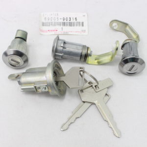 Toyota Land Cruiser 40 Series FJ40 FJ43 Ignition Cylinder Lock w/ Keys SET 69005-90316