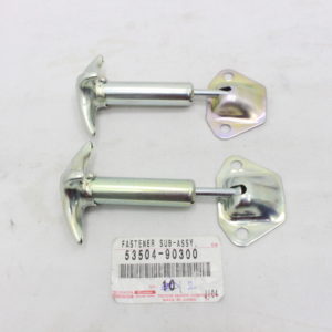 Toyota Land Cruiser FJ40 FJ45 BJ40 Windshield to Hood Catch Set of 2 53504-90300 x2