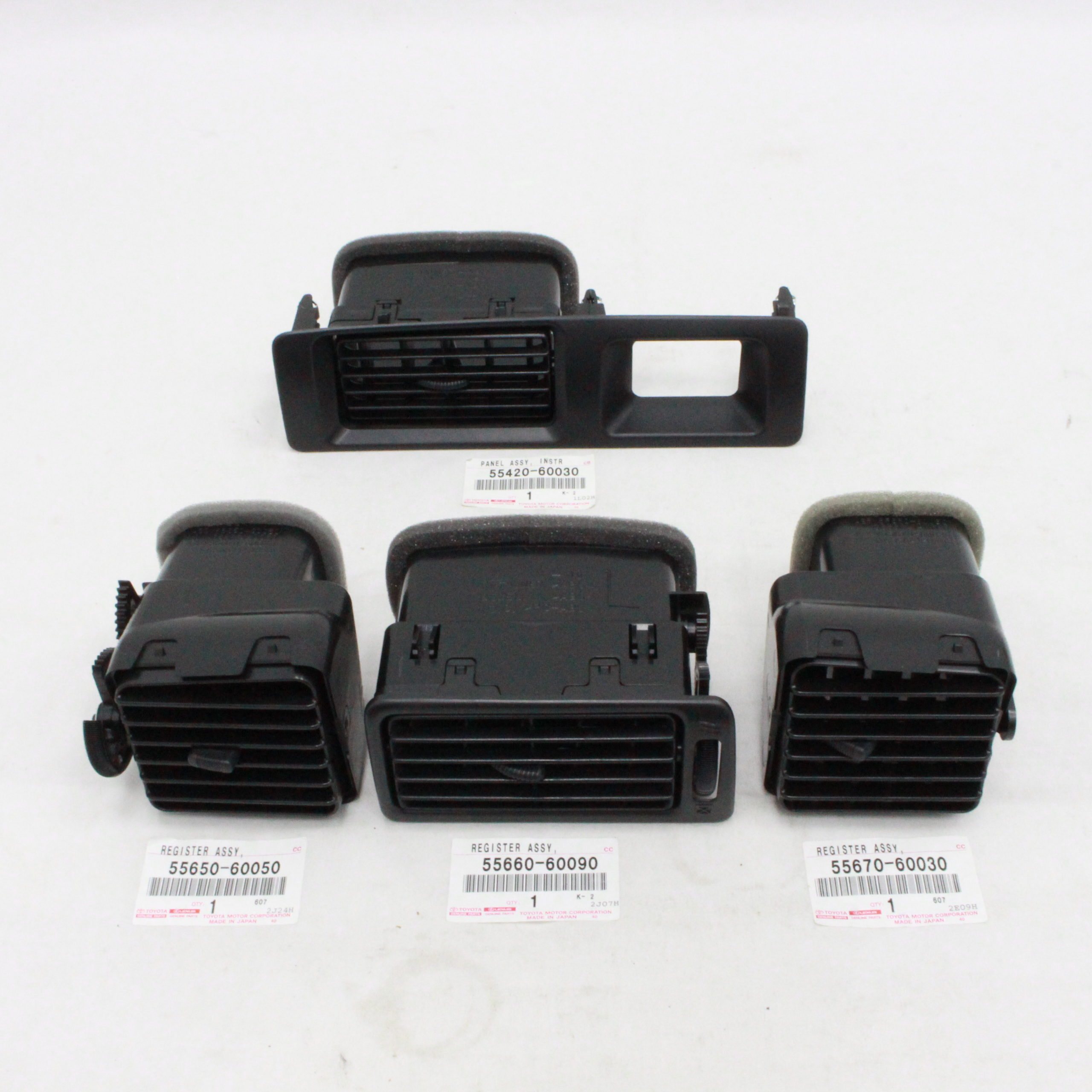 Lexus LX450 Toyota Land Cruiser Air Vent Register Set of 4 Center
