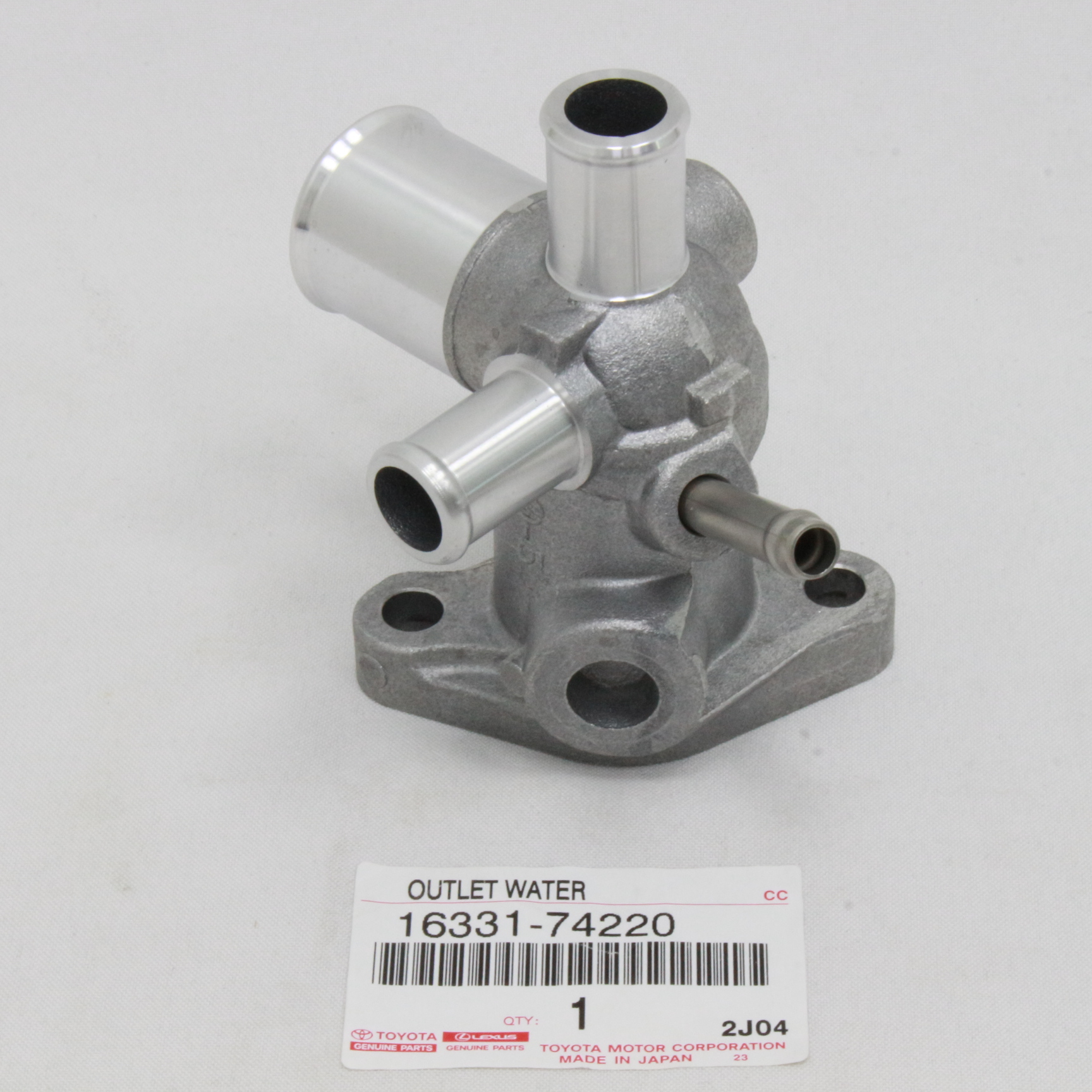 Toyota Camry RAV4 Celica Engine Coolant Water Outlet Thermostat Housing 16331-74220 - Image 4