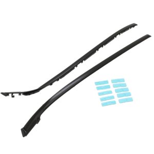 Lexus IS250 IS350 IS F 2006-2013 Windshield Roof Drip Moulding + Clips Left & Right Complete Kit OEM Genuine