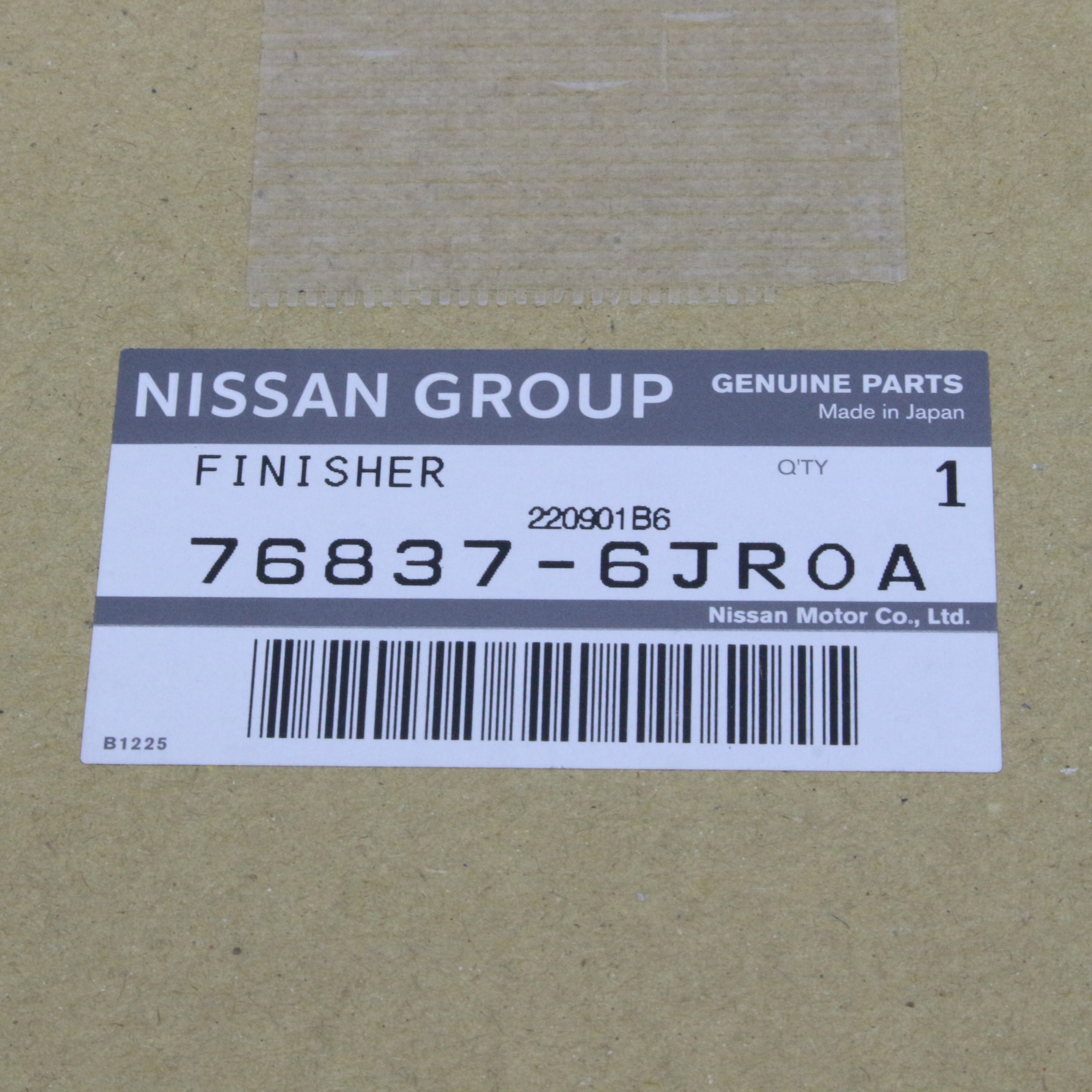 Infiniti QX56 QX80 Nissan Armada Front Left Pillar Finisher 76837-6JR0A - Image 4