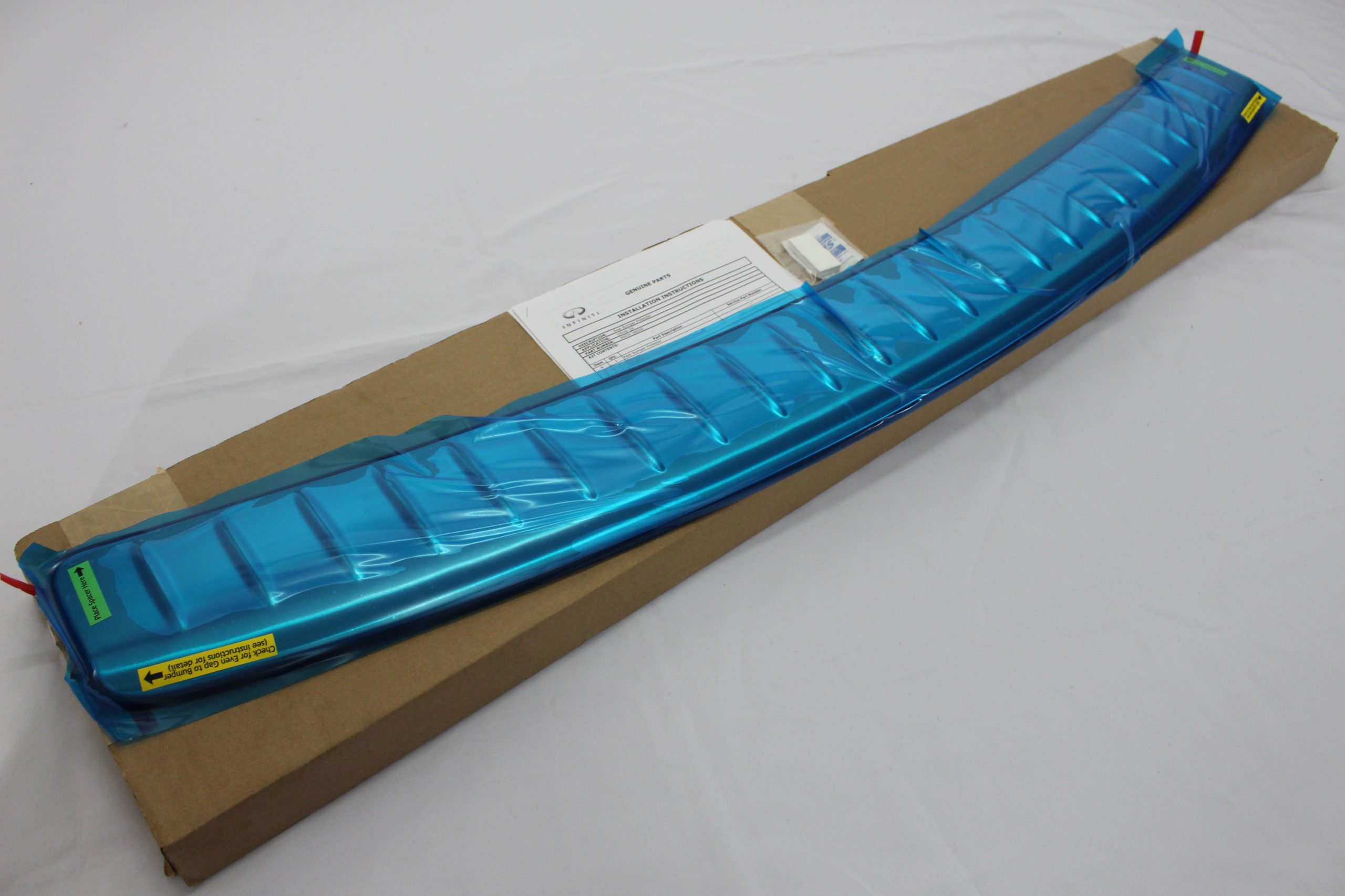 Infiniti QX56 QX80 Stainless Steel Rear Bumper Protector 999T6-3W000 - Image 5