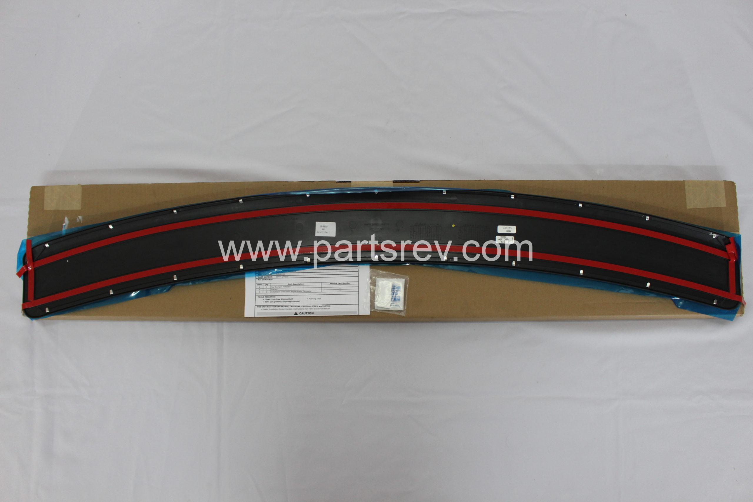 Infiniti QX56 QX80 Stainless Steel Rear Bumper Protector 999T6-3W000 - Image 6