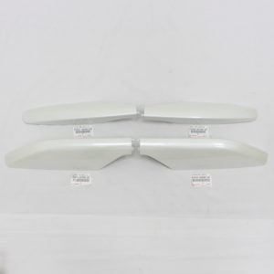 Lexus GX470 03-09 Front Rear Right Left Roof Rack Cover Set White Pearl