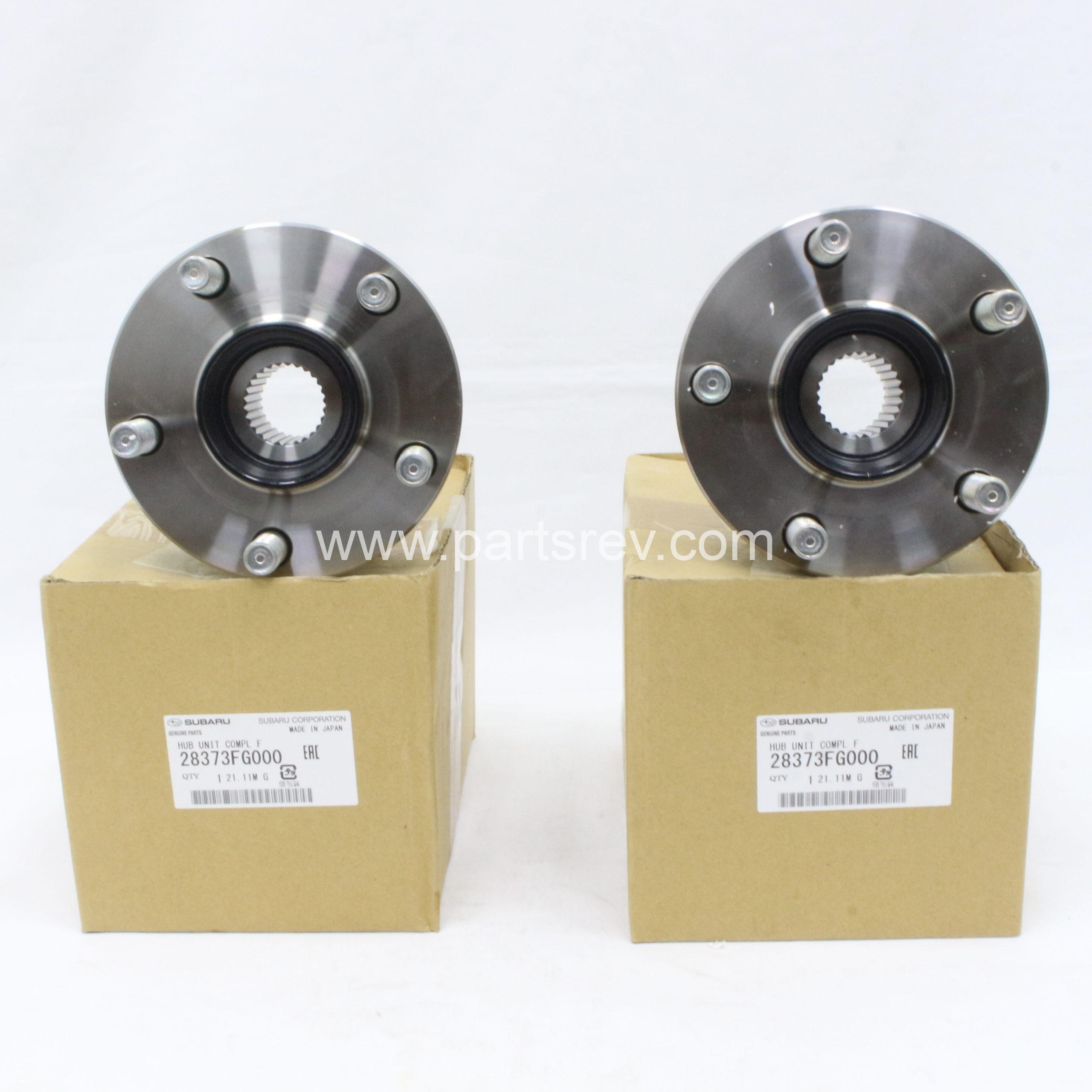 Subaru Impreza Forester Crosstrek Front Axle Wheel Hub Bearing RH+LH 28373FG000 x2 - Image 4