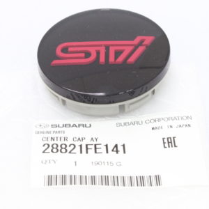 Subaru Impreza WRX STI Forester Legacy BRZ Aluminium Wheel Center Cap STI 28821FE141