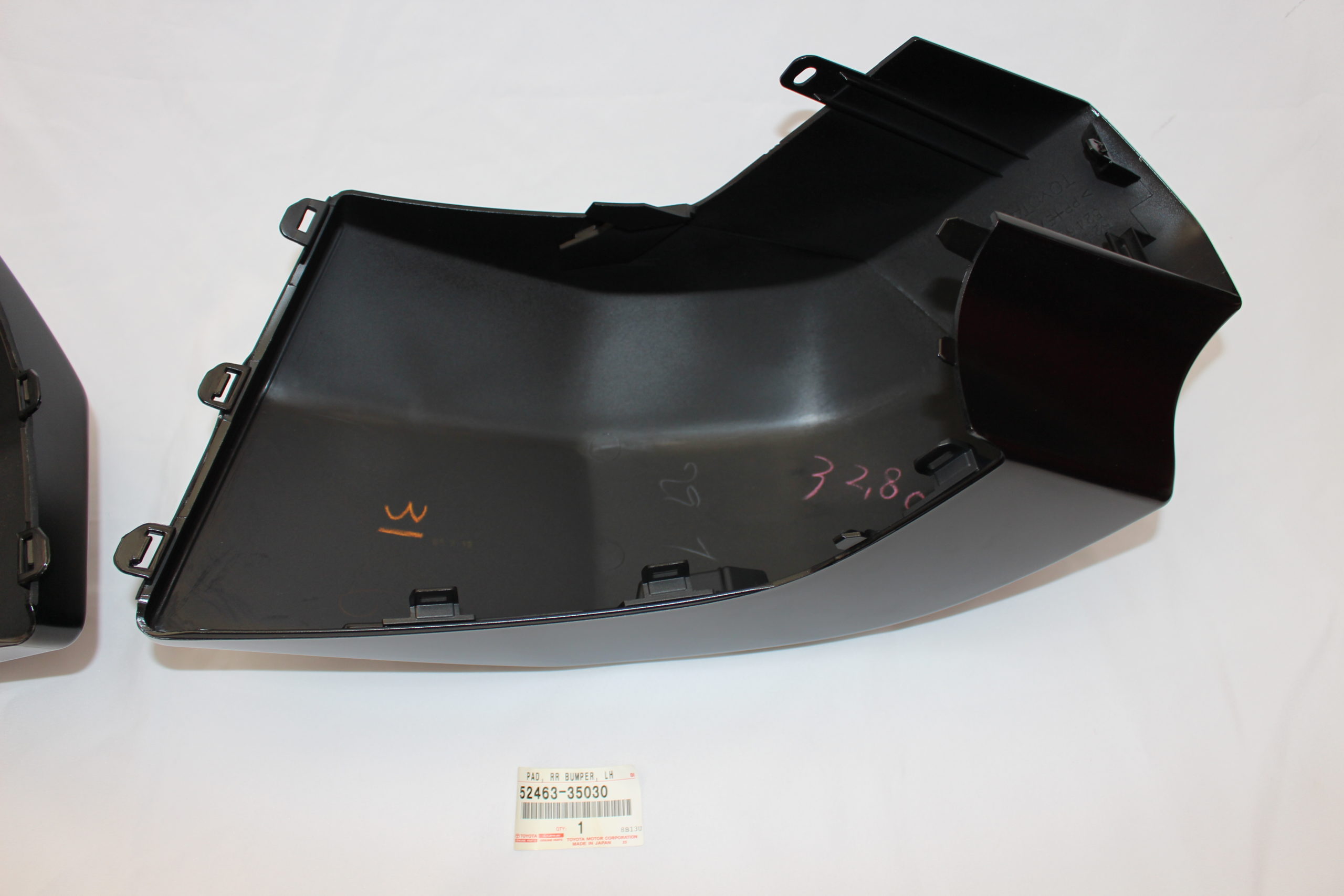 Toyota FJ Cruiser 2007-14 Rear Corner Bumper End Cap Pad Right & Left Black - Image 4