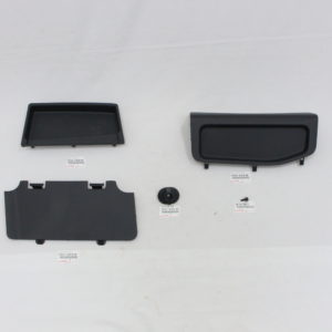 Toyota FJ Cruiser 2007-14 Rear Trim Panels Trays Hook For Removed Subwoofer