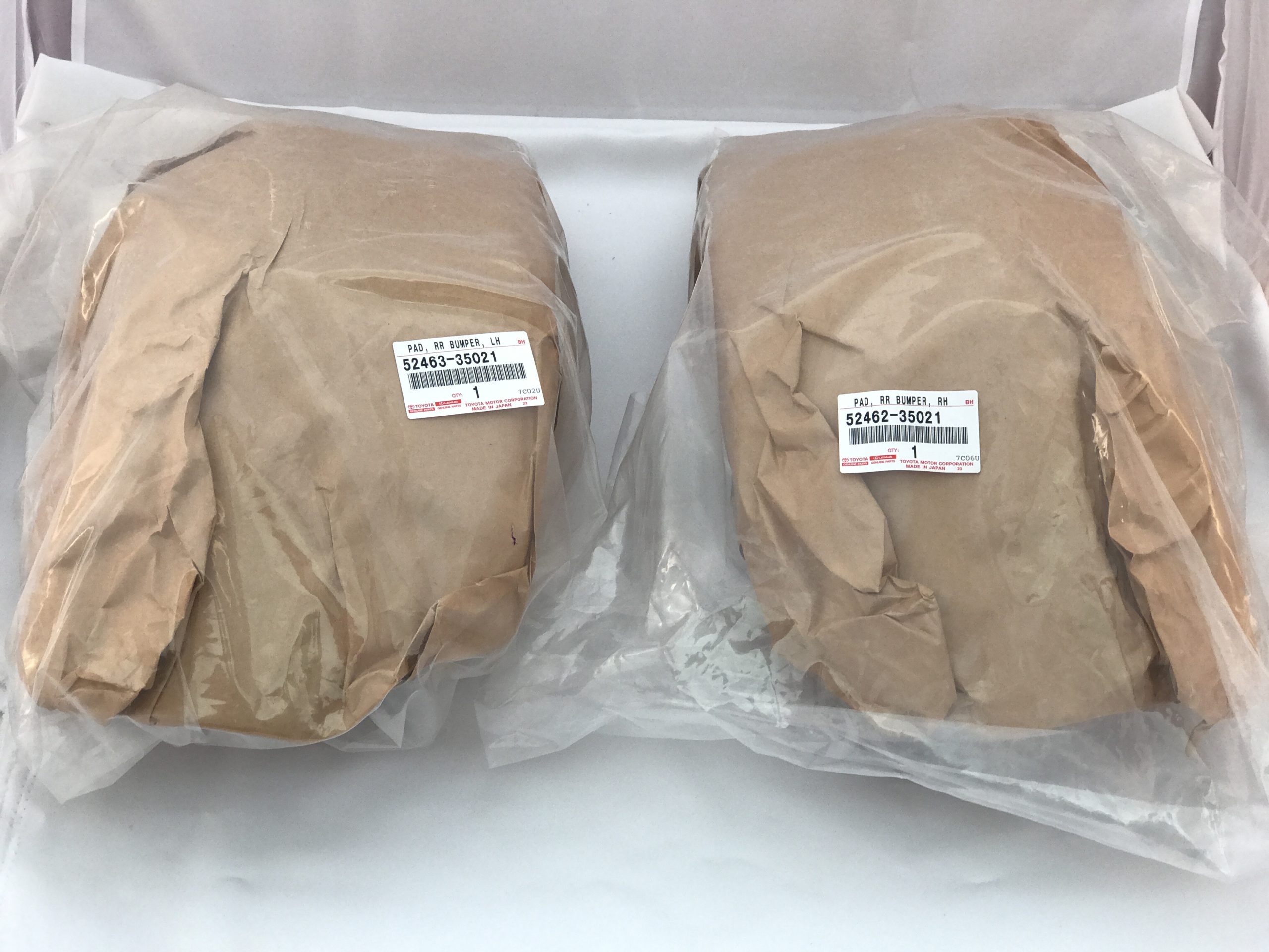 Toyota FJ Cruiser 2007-2014 Rear Corner Bumper End Cap Pad Right & Left - Image 8