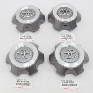 Toyota FJ Cruiser 2014 4Runner 2014-16 Wheel Hub Center Cap Cover Set 4260B-35080 x4