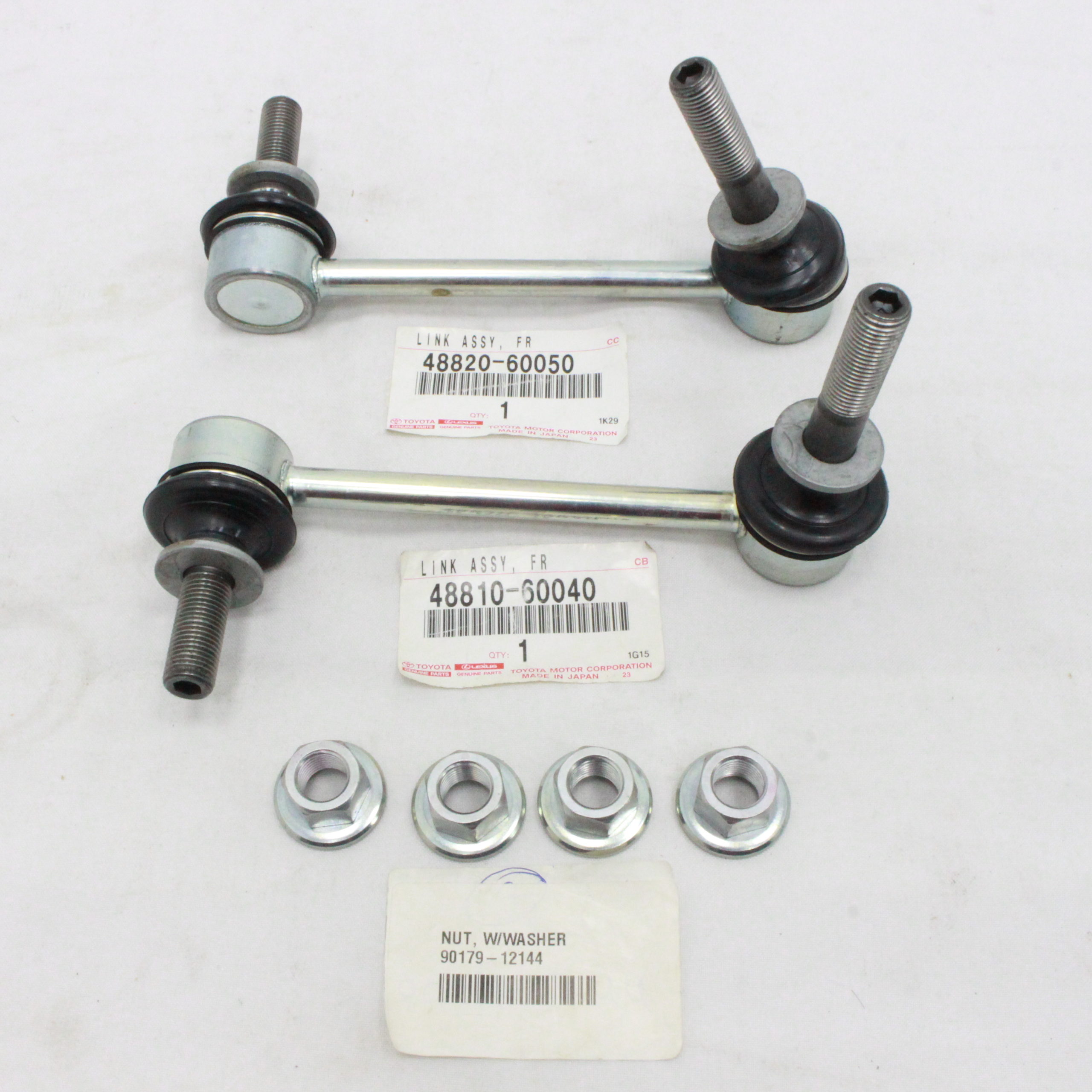Toyota FJ Cruiser 4Runner Front Stabilizer Links & Nuts Left