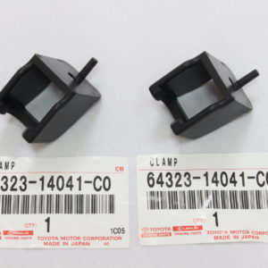 Toyota Supra 1993-1998 JZA80 Cargo Cover Tonneau Cover Holders Clamp 64323-14041-C0 x2
