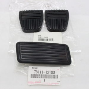 Toyota Supra JZA80 Lexus SC300 Manual Accelerator Brake Clutch Pedal Pads