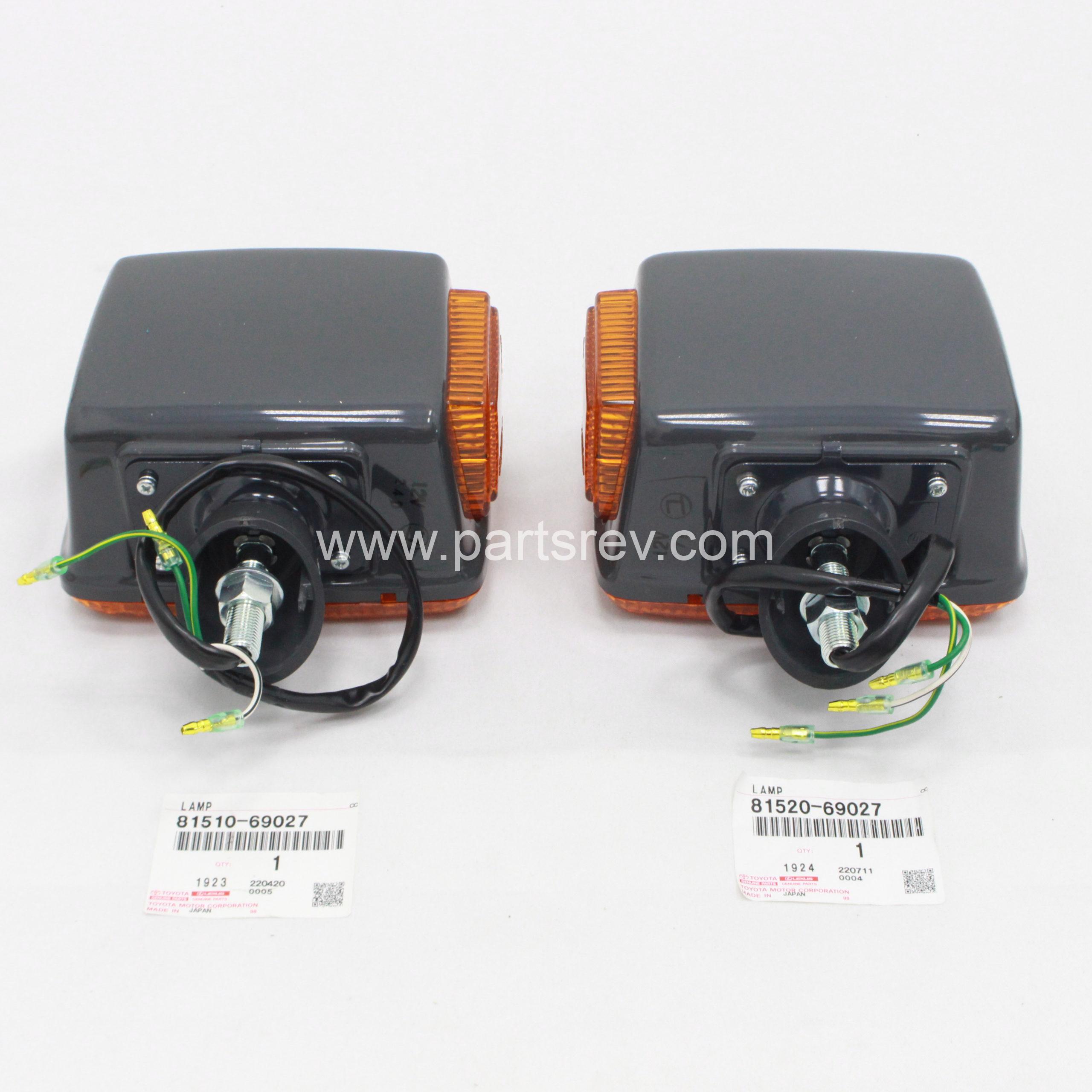 ランクル40 フロントマーカーランプランクルfj40.fj43.fj45